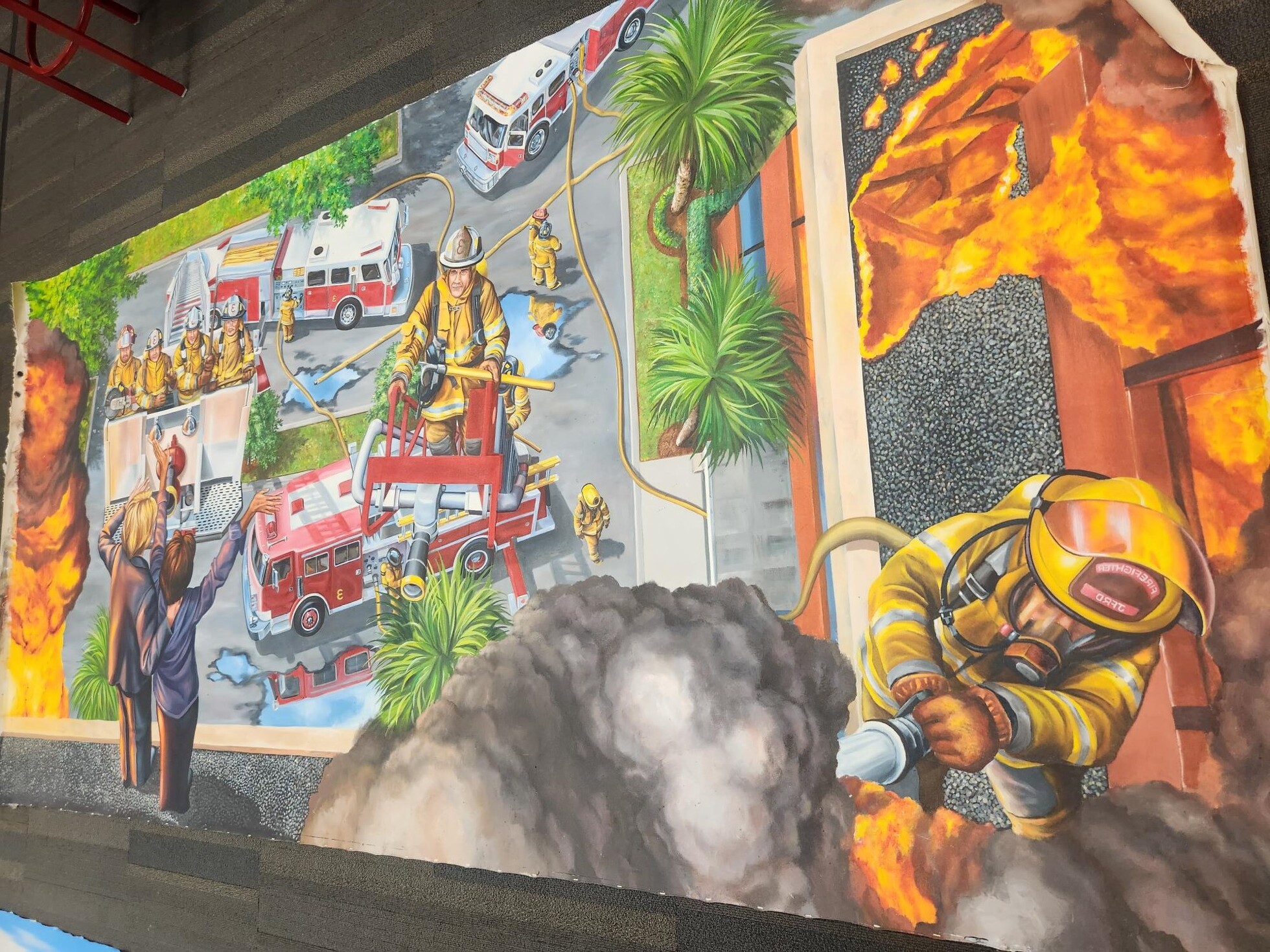 Jacksonville Fire Rescue Department (JFRD) Mural - 2023 Firehouse Subs ...
