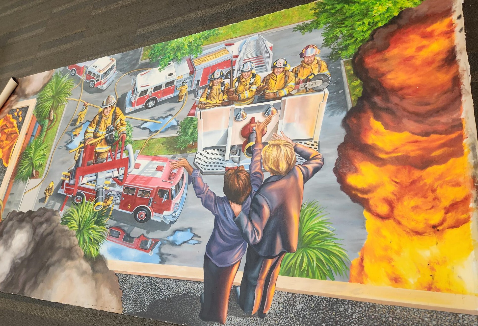 Jacksonville Fire Rescue Department (JFRD) Mural - 2023 Firehouse Subs ...